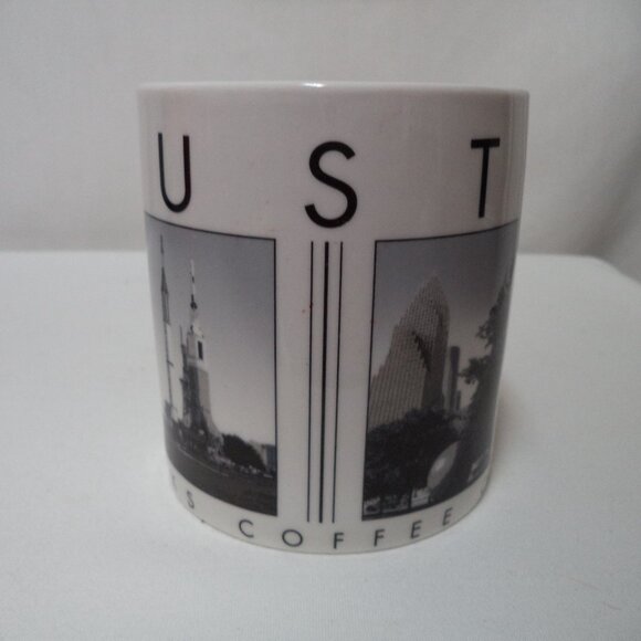 Starbucks City Scene 2015 Collection HOUSTON Barista Series Cup Mug micro dish - Picture 4 of 12